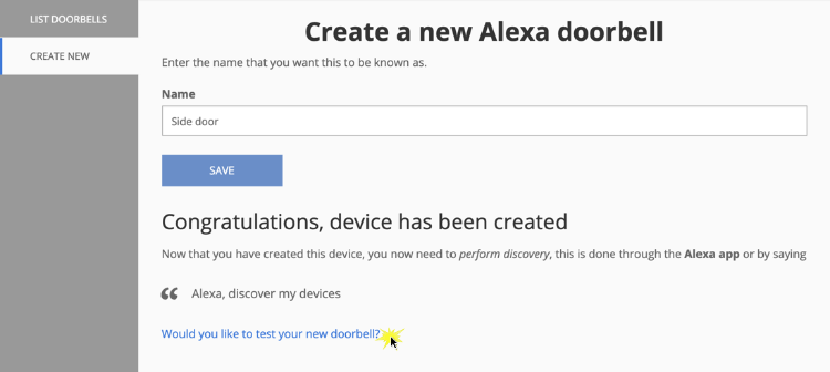 Doorbell Alexa: Conecta el timbre a tu dispositivo » CloudAPPi