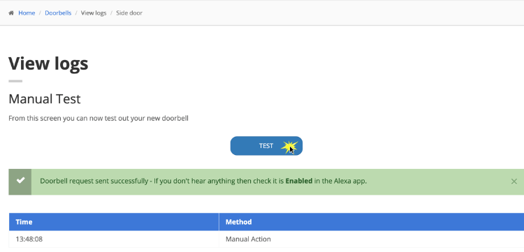 Test Doorbell